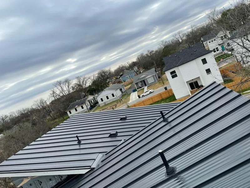 Standing seam metal roof panels with vents for Skylight Repair in West Norriton